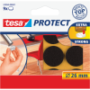 Podkładki Filcowe Samoprzylepne Tesa Filc Pod Meble Krzesła 26 mm 9 szt