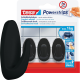 Haczyki Samoprzylepne Tesa Powerstrips Do Wieszania Dekoracji Czarne 1 kg