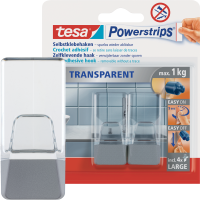 Haczyki Samoprzylepne Łazienkowe Tesa Powerstrips Do Wieszania 1 kg 2 szt
