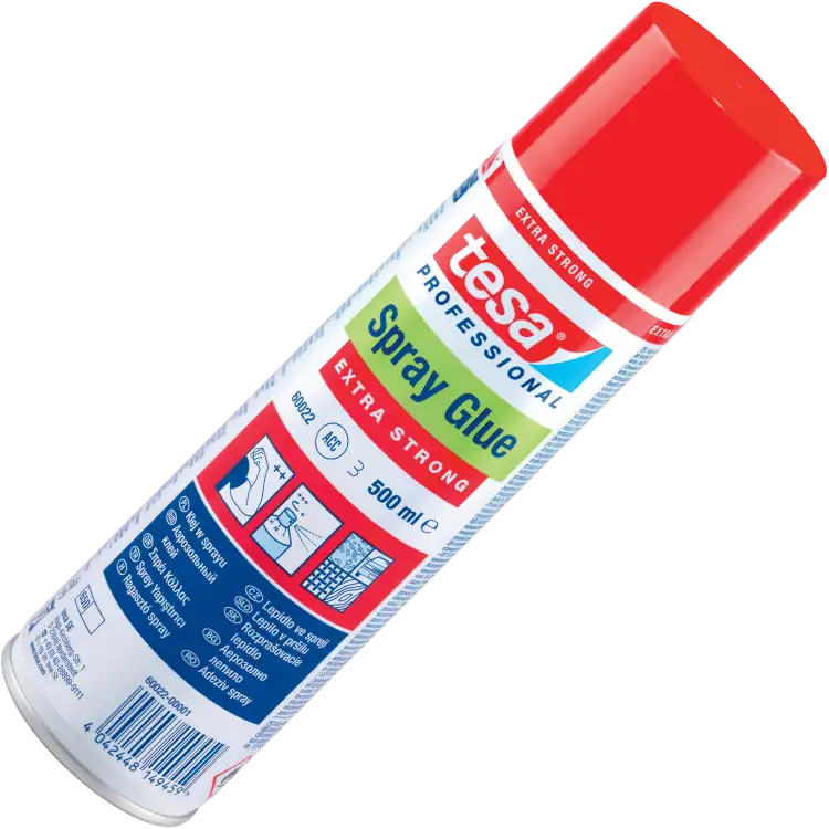 Klej W Sprayu Tapicerski Tesa Mocny Do Podsufitki Tapicerki Tkanin 500ml