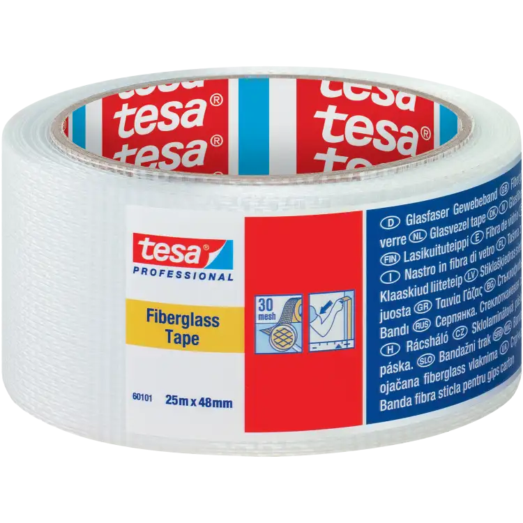 Taśma Łączeniowa Do Karton Gipsu Tesa Siatka Do Płyt GK 25m x 48mm