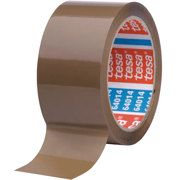 Taśma Klejąca Pakowa Tesa Brązowa Akryl 66 m x 50 mm Mocna Do Pakowania