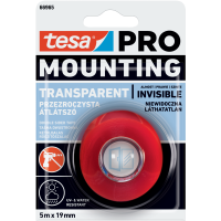Dwustronna Taśma Klejąca Montażowa Tesa 19mm x 5 m Mocna Przezroczysta