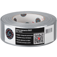 Taśma Klejąca Naprawcza Duct Tape 50 m x 50 mm Mocna Uszczelniająca Srebrna