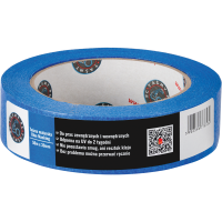 Taśma Malarska Papierowa Maskująca UV Tape 30 mm x 50m Zewnętrzna Niebieska