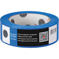 Taśma Malarska Papierowa Maskująca UV Tape 38mm x 50m Zewnętrzna Niebieska