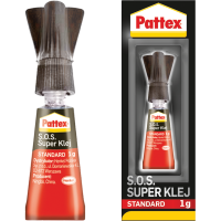 Klej Uniwersalny Pattex Standard Super Glue Błyskawiczny Ultra Mocny 1g