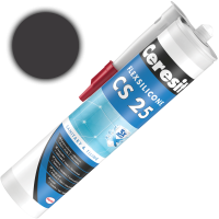 Silikon Sanitarny Ceresit CS25 Uniwersalny Uszczelniacz Graphite 280 ml