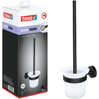 Szczotka Do WC Samoprzylepna Wisząca Tesa MOON BLACK Do Łazienki Metalowa