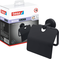 Uchwyt Na Papier Toaletowy Samoprzylepny Wiszący Tesa MOON BLACK Metalowy