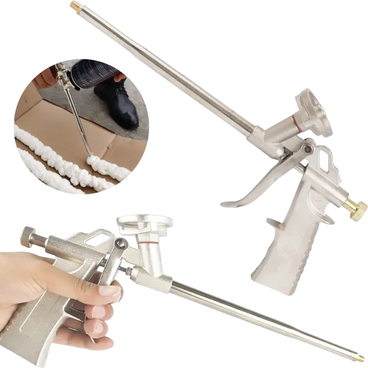 Pistolet Do Pianki Piany Montażowej Kleju Z Regulacją Solidny Metalowy