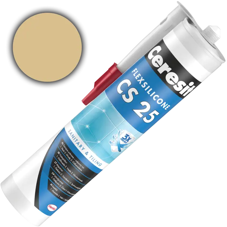 Silikon Sanitarny Ceresit CS25 Uniwersalny Uszczelniacz Natura 280 ml