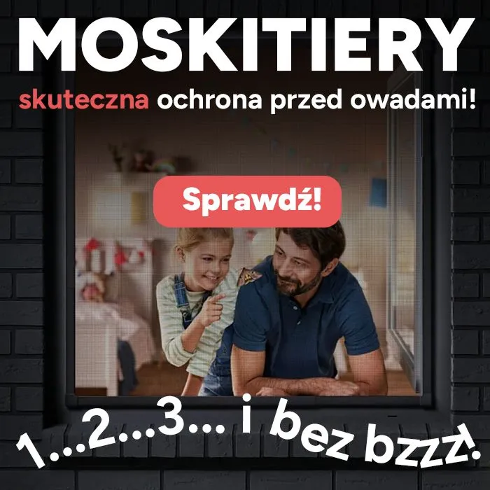 baner moskitiery samoprzylepne tesa