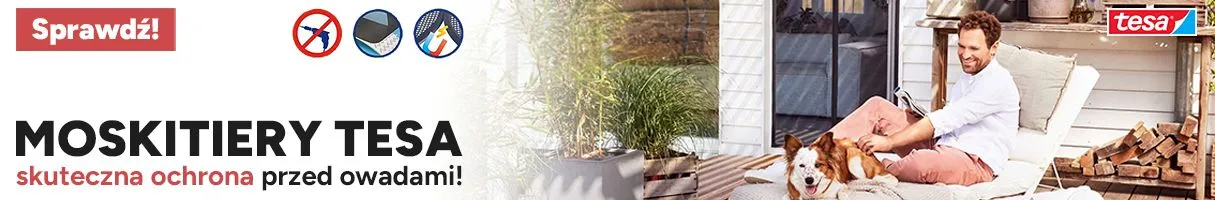 baner moskitiery samoprzylepne tesa