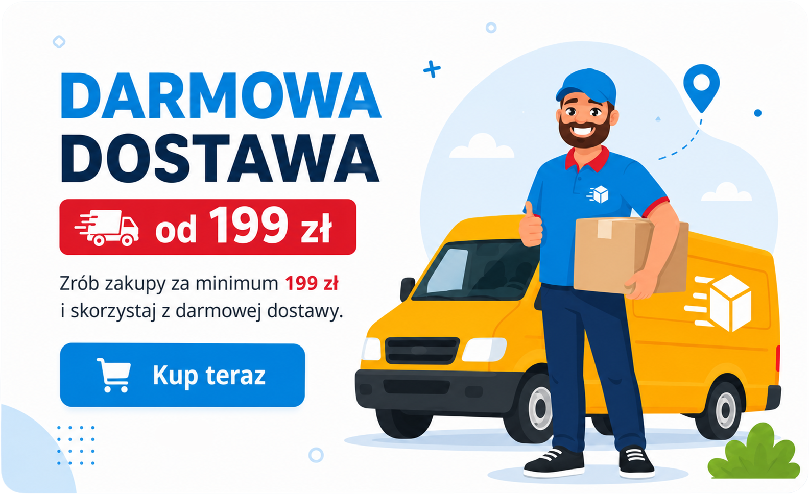 Darmowa dostawa od 199 zł