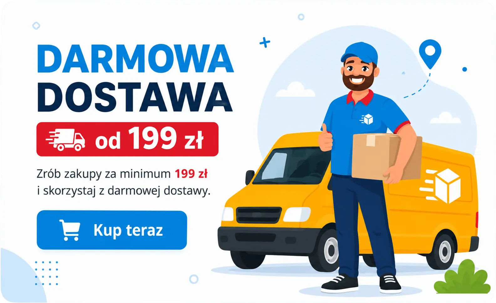Darmowa dostawa od 199 zł