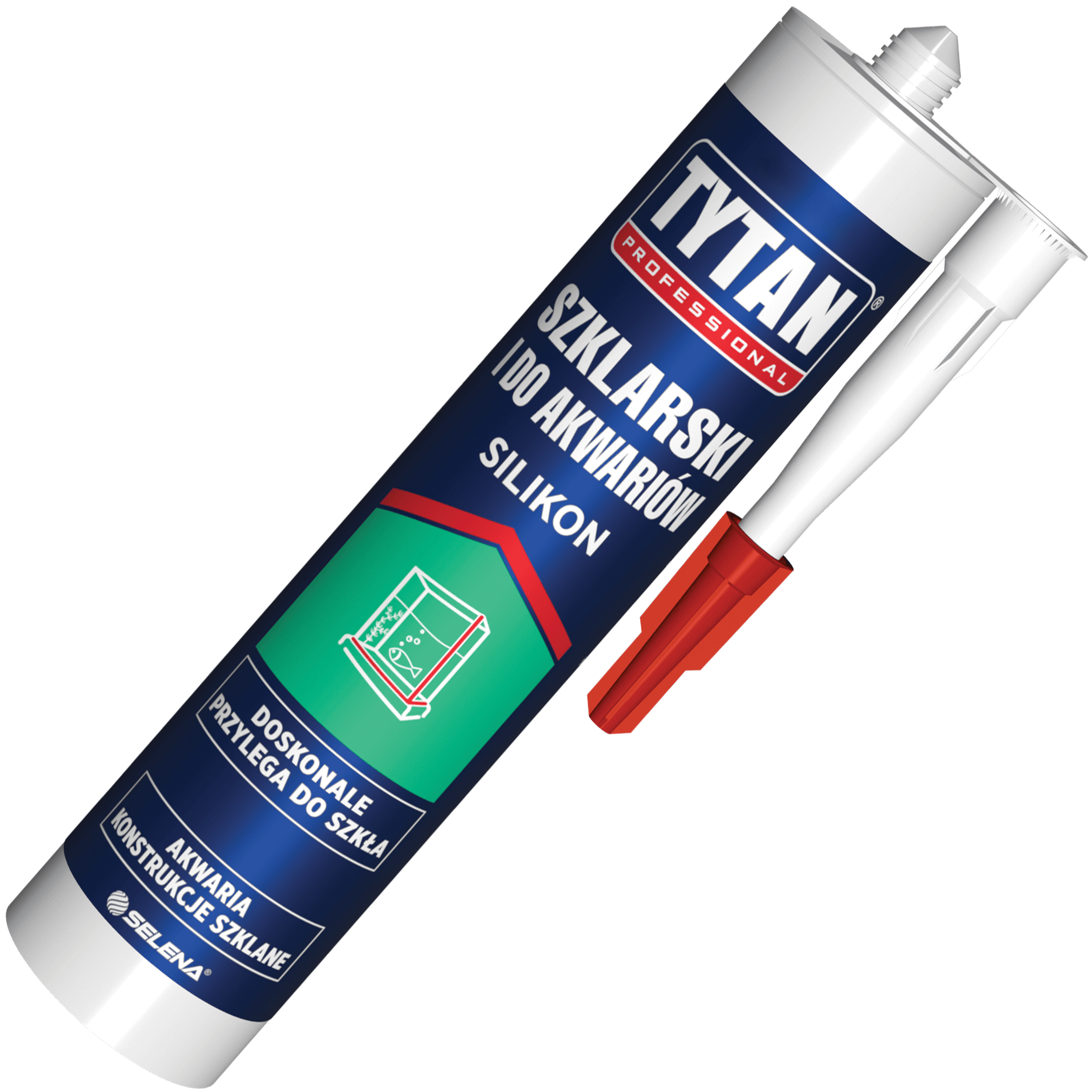 Silikon Szklarski Tytan Professional Uszczelniacz Akwariowy Czarny 280ml